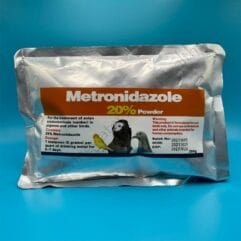 Metronidazole 20% powder pouch
