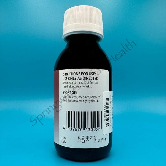 Right side of Lewerstim product label