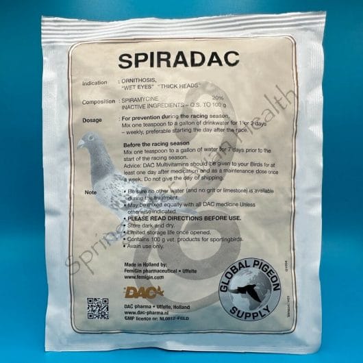Front of DAC Spiradac Packet