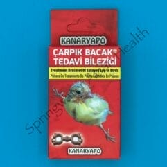 Kanaryapo Splay leg treatment for canary front of box