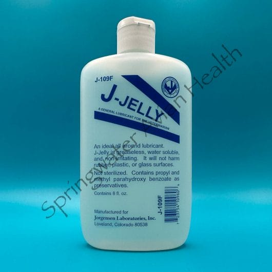Front of J-Jelly bottle.